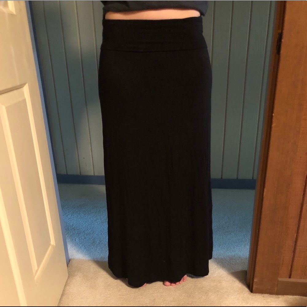 Black Maxi Skirt